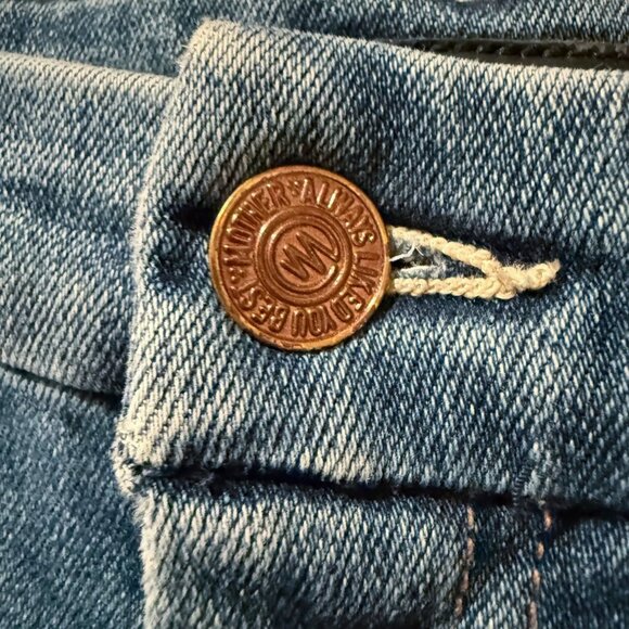 MOTHER Jeans High Waisted Looker in Satisfaction Guaranteed Size 25 Revolve USA - Picture 4 of 16